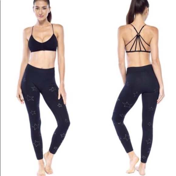 NEW ELECTRIC YOGA Eclipse Star Jersey Leggings - Picture 3 of 7